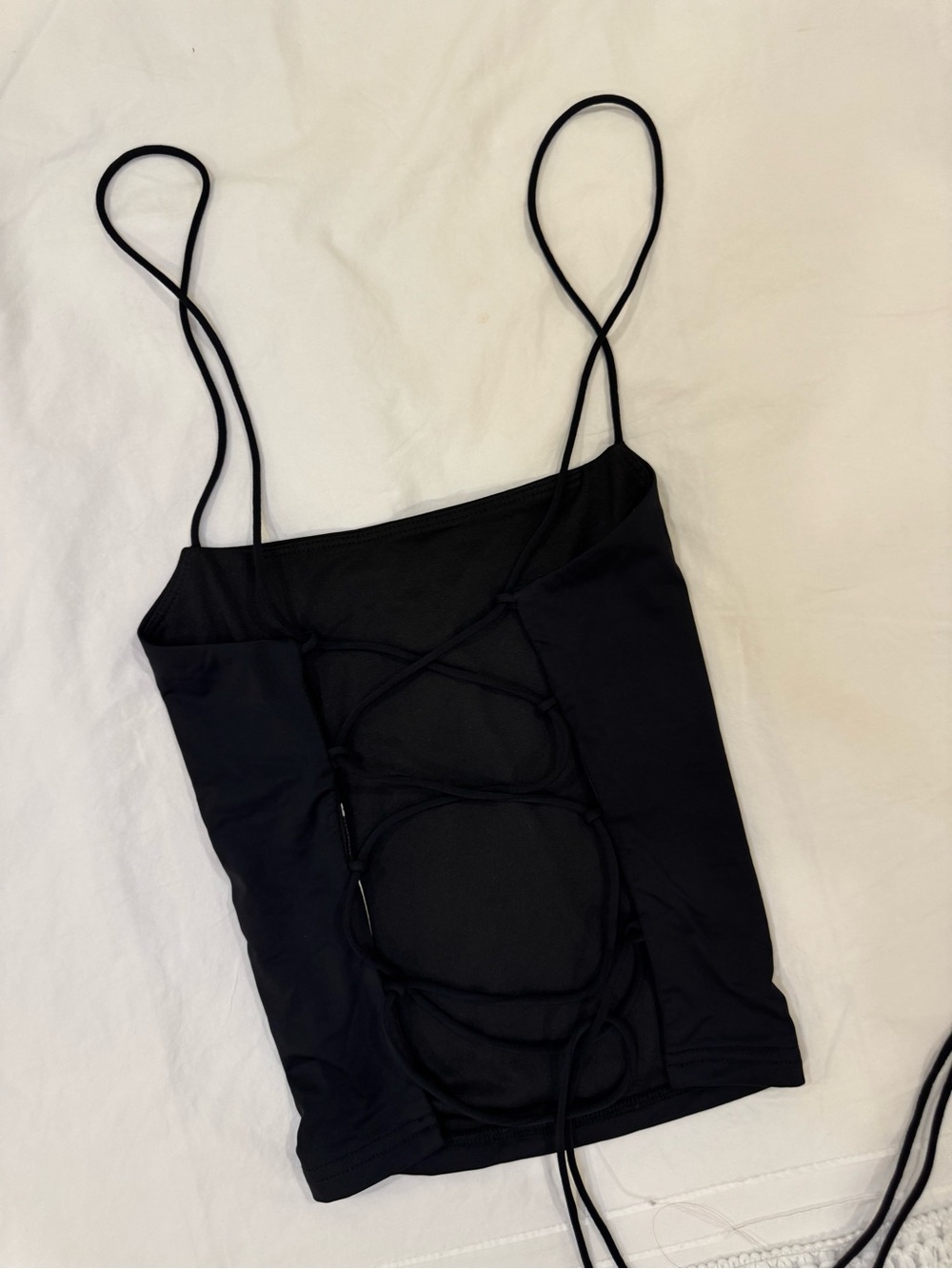 Strappy Back Crop Top - Women's - Picture 4 of 5
